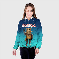 Куртка с капюшоном женская ROBLOX, цвет: 3D-белый — фото 2