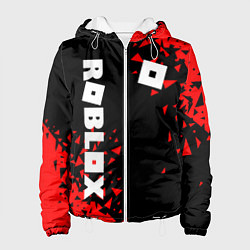 Куртка с капюшоном женская ROBLOX, цвет: 3D-белый