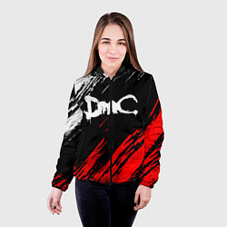 Куртка с капюшоном женская DEVIL MAY CRY DMC, цвет: 3D-черный — фото 2