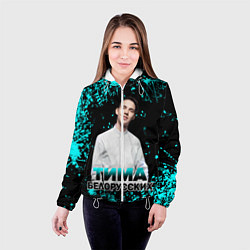 Куртка с капюшоном женская Тима Белорусских, цвет: 3D-белый — фото 2