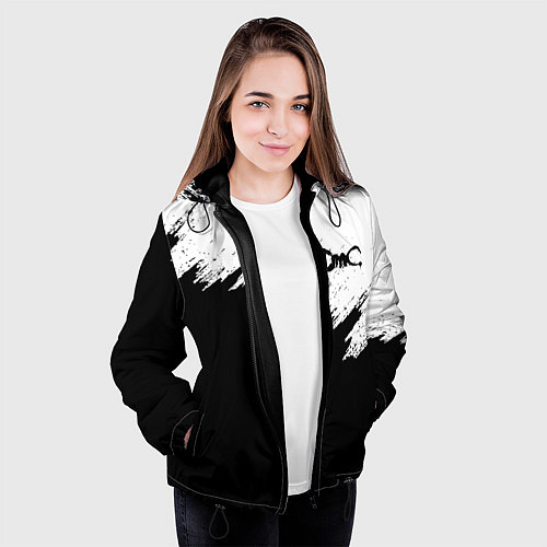Женская куртка DEVIL MAY CRY DMC / 3D-Черный – фото 3