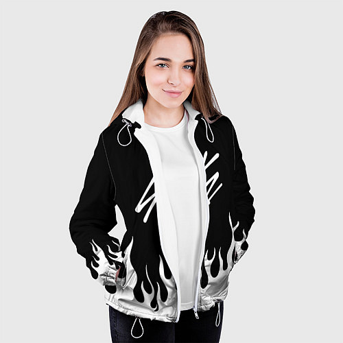 Женская куртка Stray Kids / 3D-Белый – фото 3