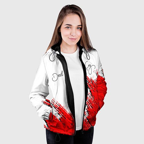 Женская куртка DEVIL MAY CRY / 3D-Черный – фото 3