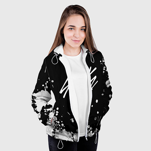 Женская куртка Stray Kids / 3D-Белый – фото 3