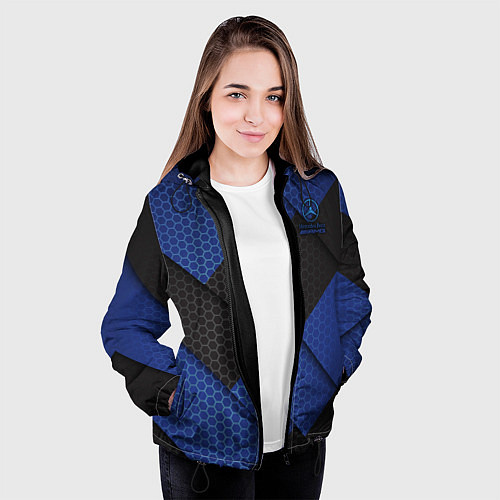 Женская куртка Mercedes-AMG / 3D-Черный – фото 3