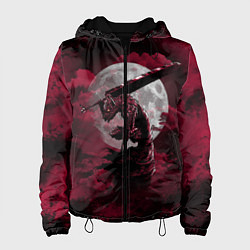 Куртка с капюшоном женская BERSERK, цвет: 3D-черный