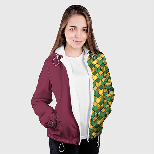 Женская куртка ГИЮ ТОМИОКА / 3D-Белый – фото 3