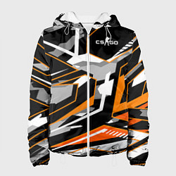 Куртка с капюшоном женская Counter-Strike, цвет: 3D-белый