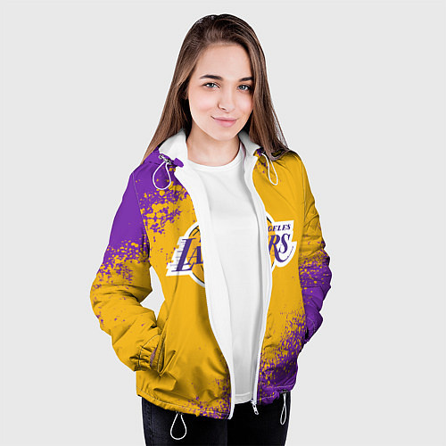 Женская куртка LA LAKERS KOBE BRYANT / 3D-Белый – фото 3