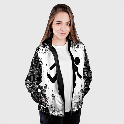 Женская куртка PORTAL / 3D-Черный – фото 3