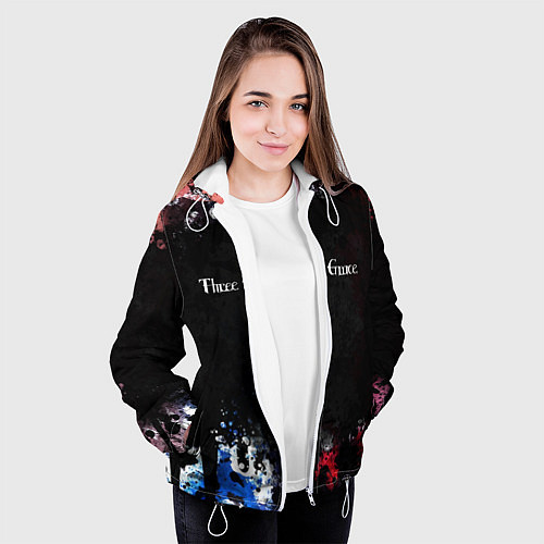 Женская куртка THREE DAYS GRACE / 3D-Белый – фото 3