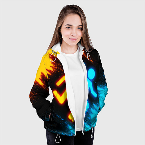 Женская куртка PORTAL / 3D-Белый – фото 3