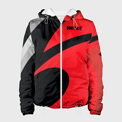 Куртка с капюшоном женская Fortnite, цвет: 3D-белый