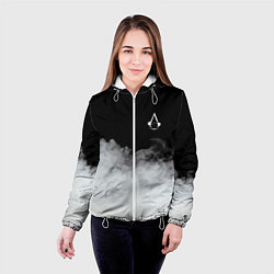 Куртка с капюшоном женская Assassin??s Creed, цвет: 3D-белый — фото 2