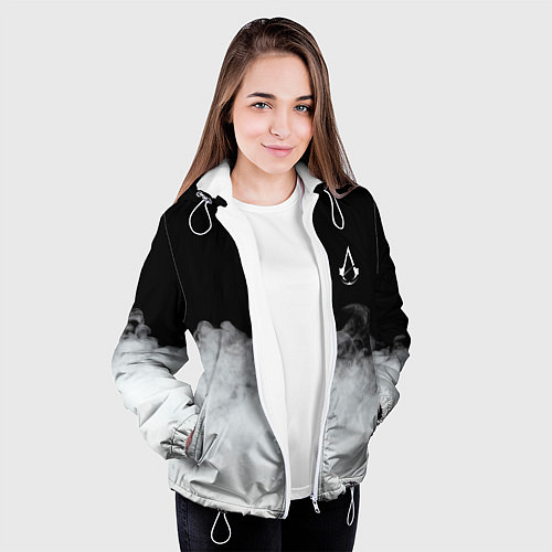 Женская куртка Assassin??s Creed / 3D-Белый – фото 3