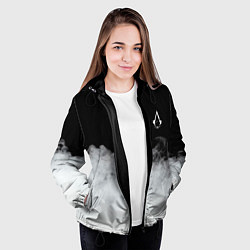 Куртка с капюшоном женская Assassin??s Creed, цвет: 3D-черный — фото 2