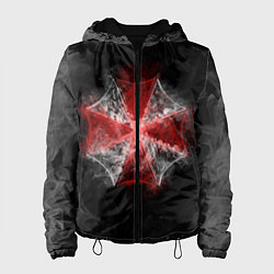 Куртка с капюшоном женская RESIDENT EVIL 3, цвет: 3D-черный