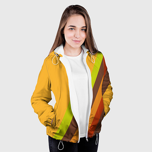 Женская куртка Fortnite Doggo / 3D-Белый – фото 3