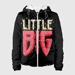 Куртка с капюшоном женская Little Big, цвет: 3D-белый