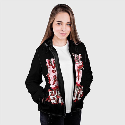 Женская куртка Little Big / 3D-Черный – фото 3