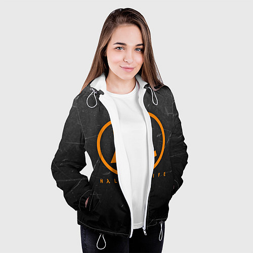 Женская куртка HALF - LIFE / 3D-Белый – фото 3