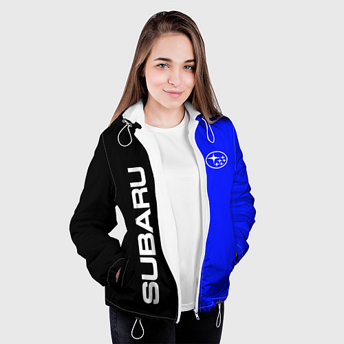 Женская куртка SUBARU / 3D-Белый – фото 3