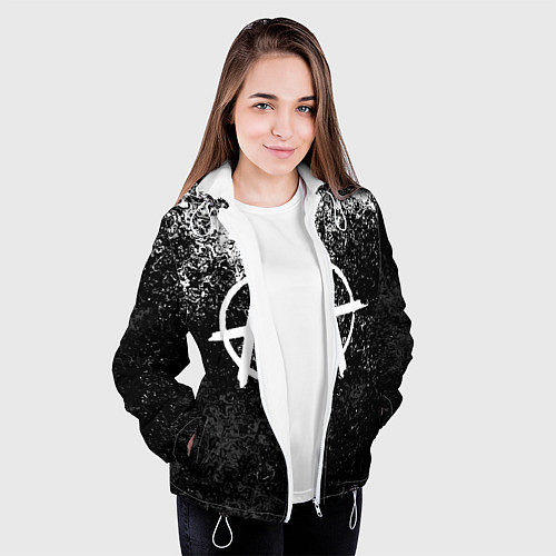 Женская куртка АНАРХИЯ / 3D-Белый – фото 3