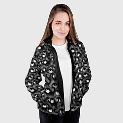 Куртка с капюшоном женская Ъуъ съуки в маске, цвет: 3D-черный — фото 2