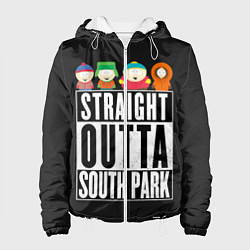 Куртка с капюшоном женская South Park, цвет: 3D-белый