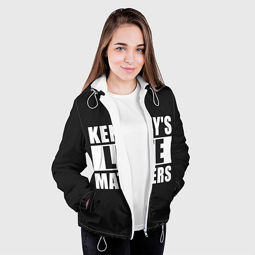 Женская куртка KENNYS LIFE MATTERS / 3D-Белый – фото 3