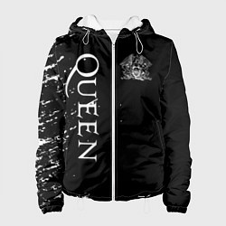 Куртка с капюшоном женская QUEEN, цвет: 3D-белый