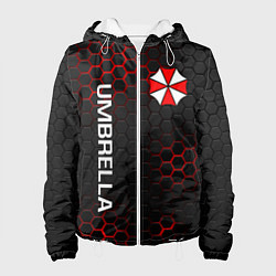 Куртка с капюшоном женская UMBRELLA CORP, цвет: 3D-белый