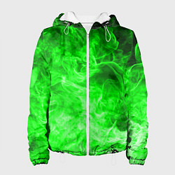Женская куртка ОГОНЬ GREEN NEON
