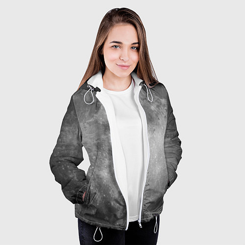 Женская куртка ЛУНА / 3D-Белый – фото 3