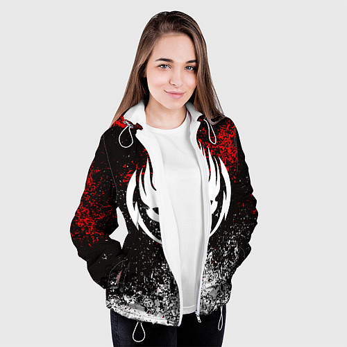 Женская куртка THE OFFSPRING / 3D-Белый – фото 3