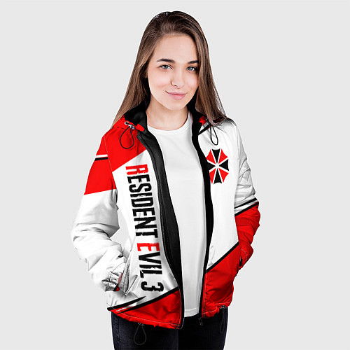 Женская куртка RESIDENT EVIL 3 / 3D-Черный – фото 3