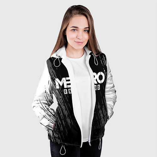Женская куртка METRO EXODUS / 3D-Белый – фото 3