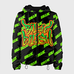 Куртка с капюшоном женская BILLIE EILISH, цвет: 3D-черный