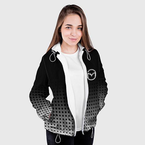 Женская куртка Mazda / 3D-Белый – фото 3