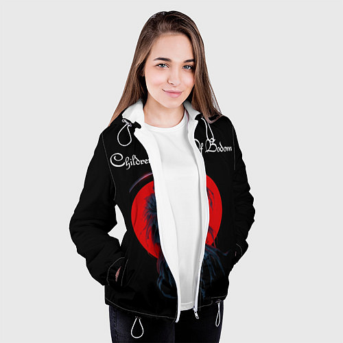 Женская куртка Children of Bodom 19 / 3D-Белый – фото 3