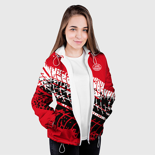 Женская куртка JAWA / 3D-Белый – фото 3