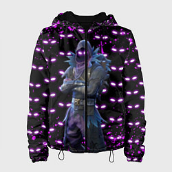Куртка с капюшоном женская Fortnite Raven, цвет: 3D-черный