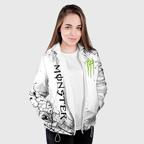 Женская куртка MONSTER ENERGY / 3D-Белый – фото 3