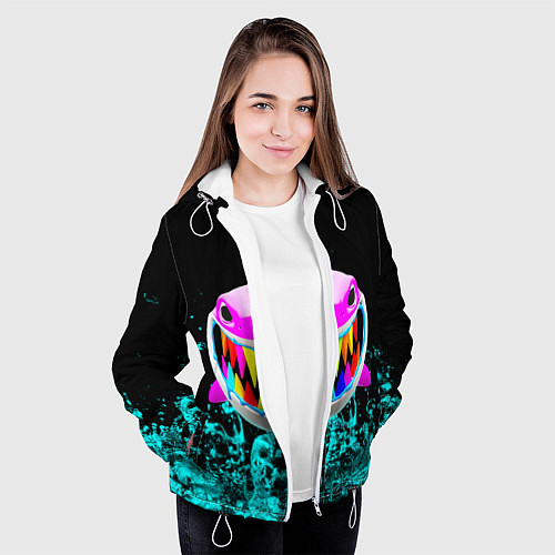 Женская куртка 6IX9INE / 3D-Белый – фото 3