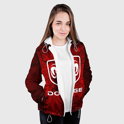 Женская куртка DODGE / 3D-Белый – фото 3