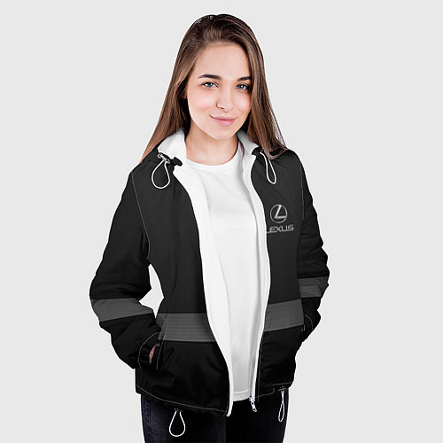 Женская куртка LEXUS / 3D-Белый – фото 3