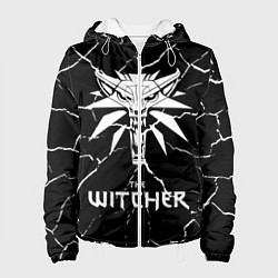 Куртка с капюшоном женская The Witcher, цвет: 3D-белый