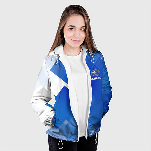 Женская куртка SUBARU / 3D-Белый – фото 3