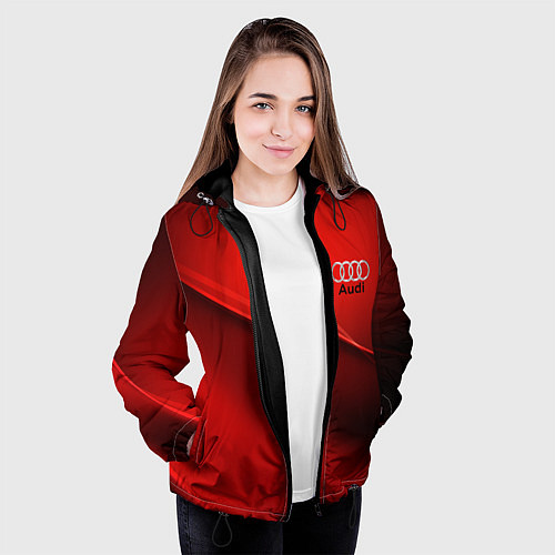 Женская куртка AUDI / 3D-Черный – фото 3