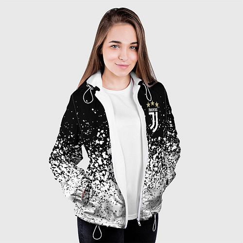 Женская куртка JUVENTUS / 3D-Белый – фото 3